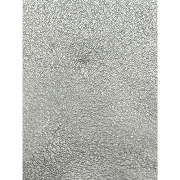 Stradivarius Wristlet‎ Accessory Zipper Bag Sewn Enamel Pins Blk Silver Hardware - Picture 7 of 16